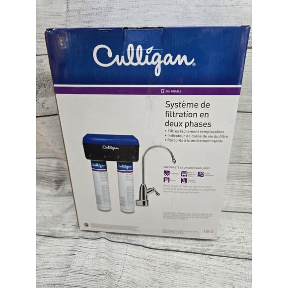 Culligan US-2 Under Sink Drinking Water Filtration System, 2-Stage - Picture 5 of 7